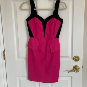 Bebe pink dress size 0